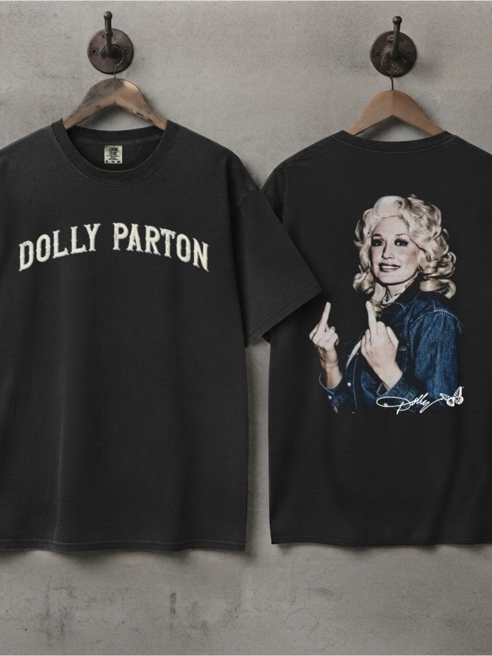 Comfort Colors Dolly Parton Country Music Retro 80s Tee, Dolly Parton Shirt